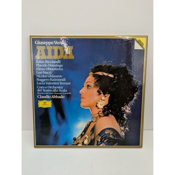 Giuseppe Verdi Aida Deutsche Grammophon 3 LP 2741 014 1982 - Picture 1 of 8